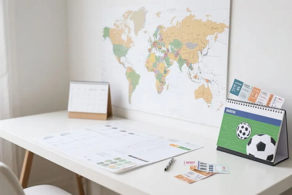 觀賽行程規劃示意圖