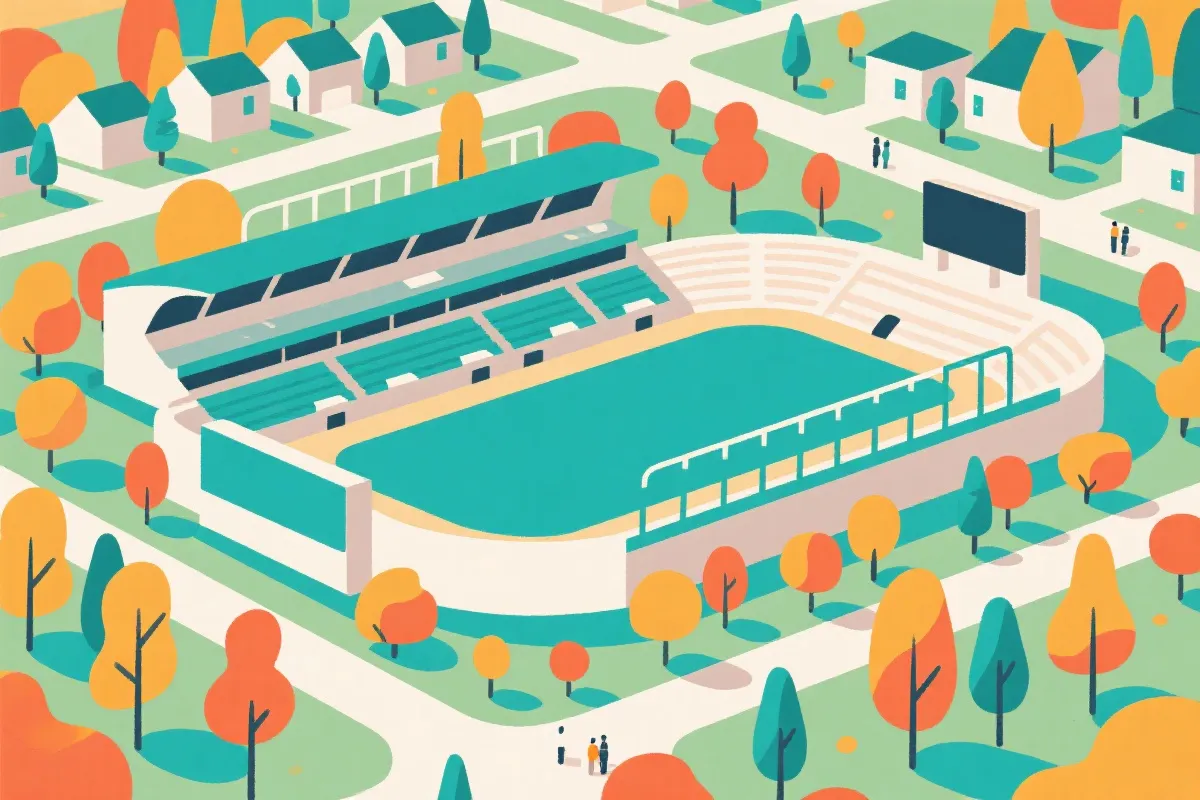 Gillette Stadium 場館示意圖