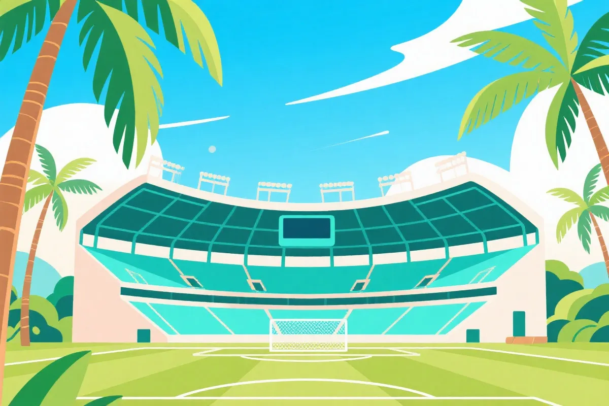 Hard Rock Stadium 場館示意圖