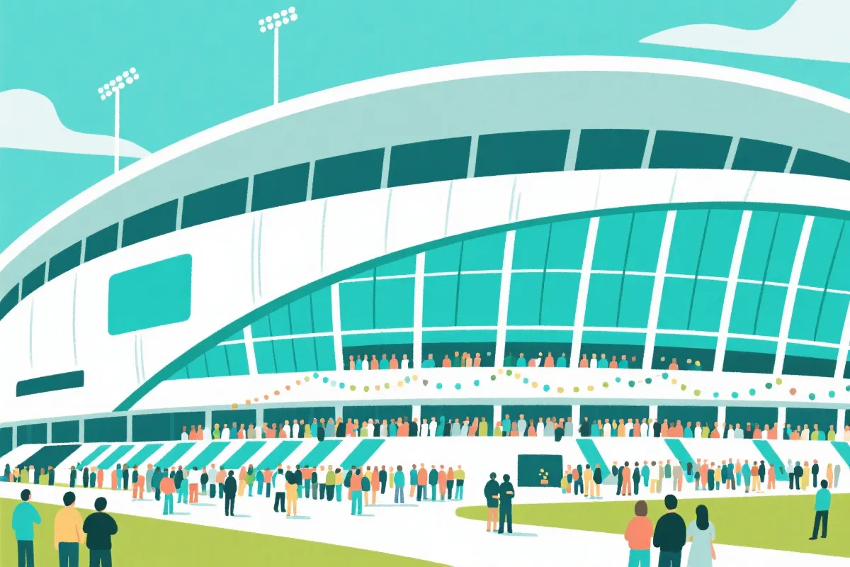 Estadio Akron 場館示意圖