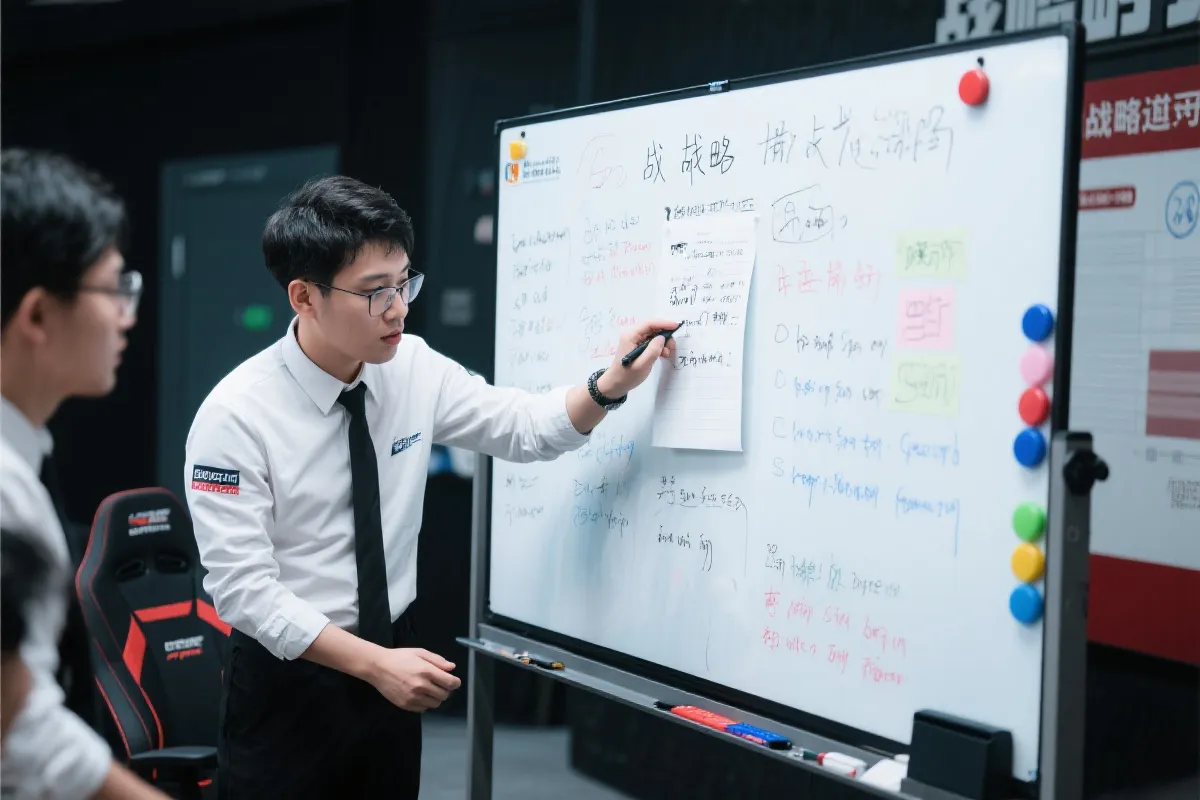策略白板与复盘笔记，实战氛围